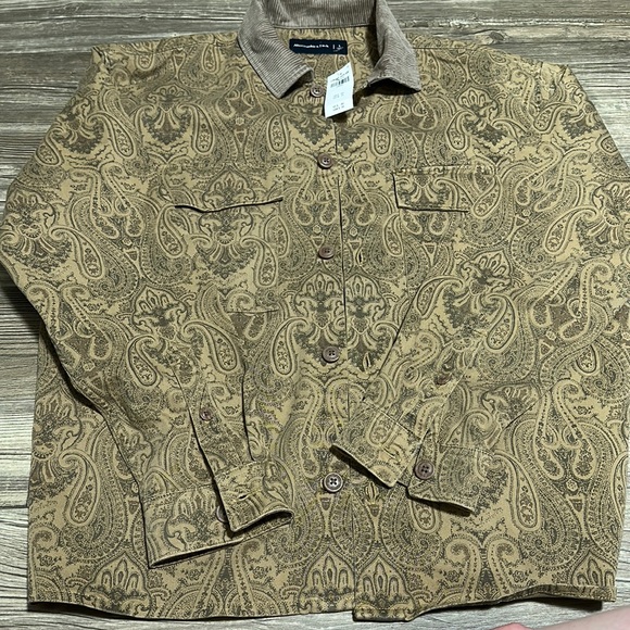 Abercrombie and Fitch size large button down jacket - Picture 1 of 3